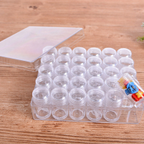 13g 30 pack transparent plastic storage box diy jewelry box storage drill box beaded box jewelry storage box