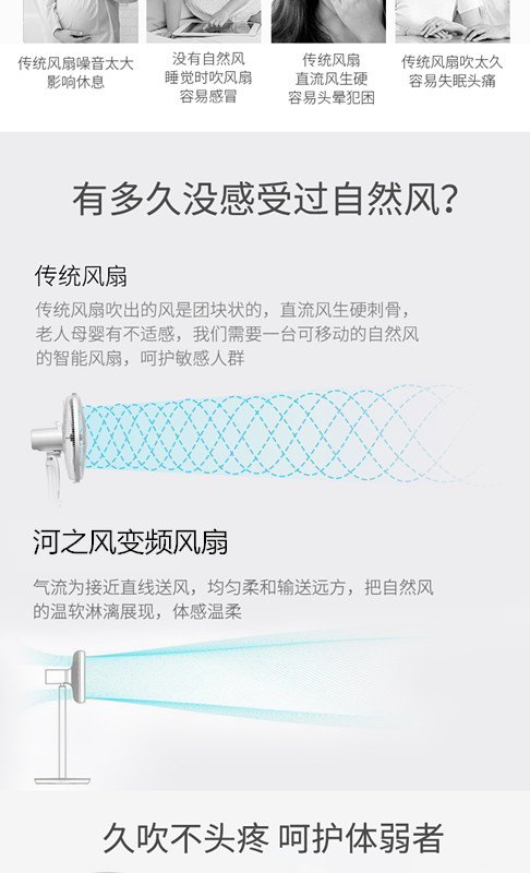 quạt nước sunhouse Gió sông đồng nguyên chất 14 inch hộ gia đình quạt điện tầng ký túc xá máy tính để bàn dọc biến tần im lặng di chuyển đầu quạt - Quạt điện quạt trần benny