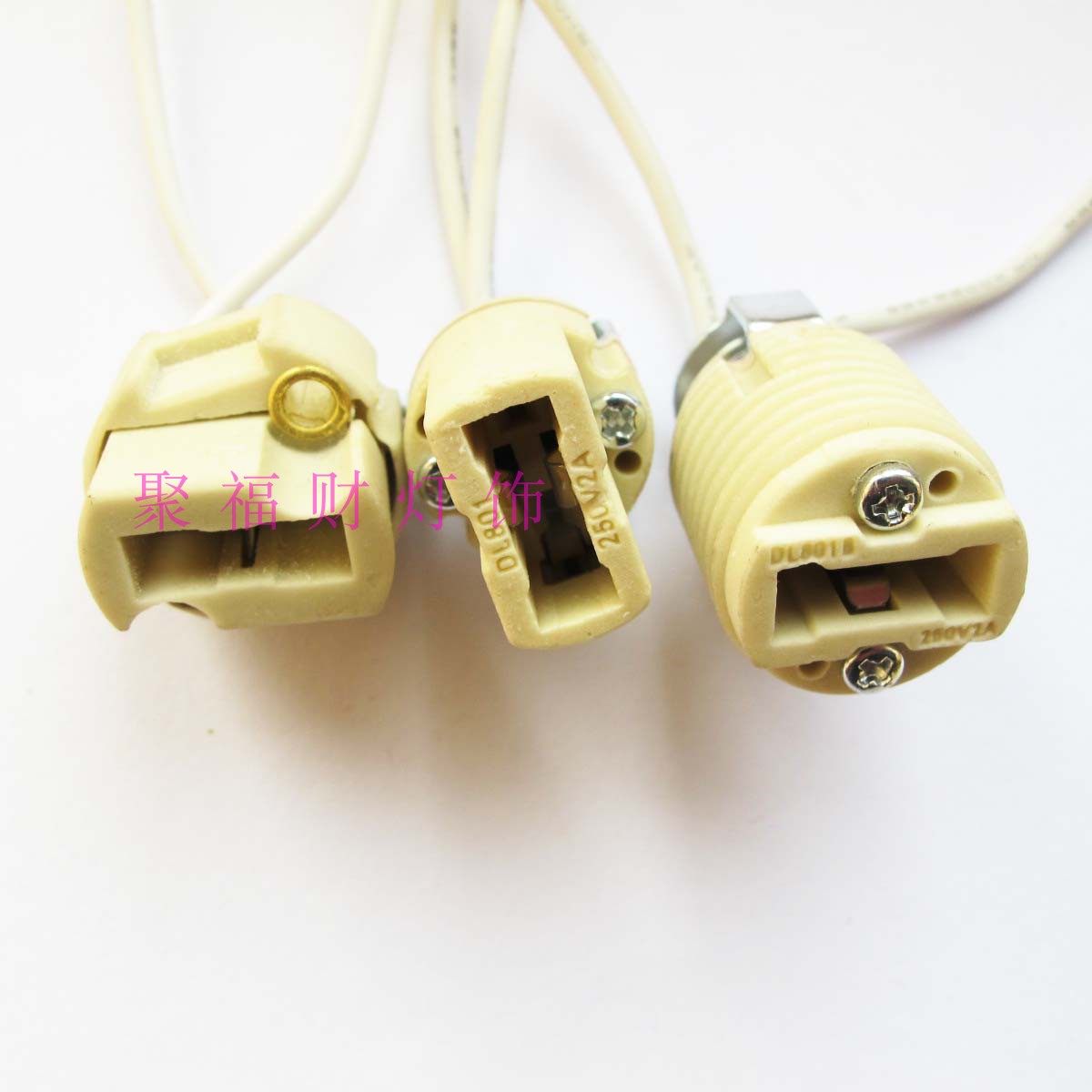 Crystal bulb G9 lamp base G9 socket G9 lamp foothold G9 IKEA table lamp lamp aging test