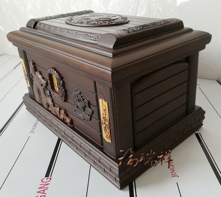 Old Du Brand Bone Ash Case 102B (Qinglian) Chicken Wings Wood Shoubox Send 8 Pieces Package Express Fake One-Lose ten