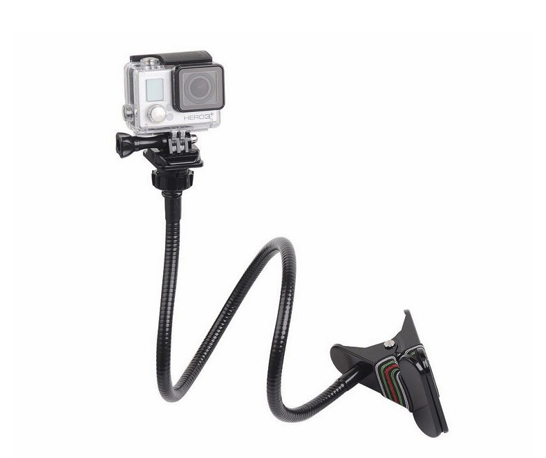 Kim loại kẹp mạnh mẽ GoPro kiến ​​nhỏ 4K chó núi SJCAM thế hệ thứ hai Phụ kiện máy ảnh Sony