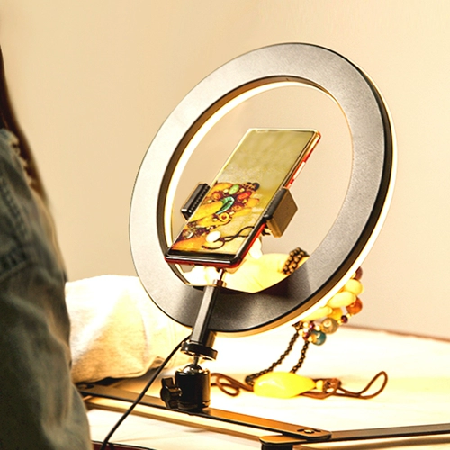 Светодиодное ювелирное украшение, лампа из грецкого ореха, изумрудный браслет из нефрита, настольный заполняющий свет, легкий аксессуар для маникюра, оборудование