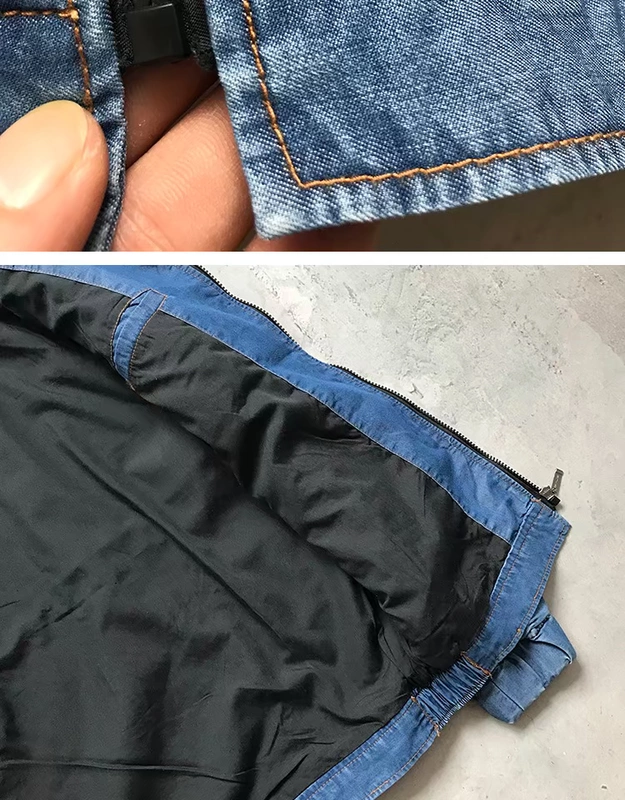 Mùa thu nam Lapel Quần áo bảo hộ lao động nam Áo khoác cotton Cotton Giặt mềm Đa năng Quần áo bảo hộ lao động Retro Áo khoác nam