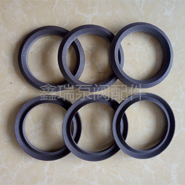 PPL Valve Rod Filler Ring Para Poly Benzene V Type Pad Modified Black Tetra-Fluorine Seal Ring High Temperature Resistant High Pressure Corrosion