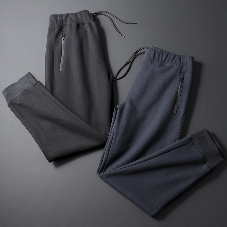 Comfort - and - wear a man - beam pant in a foreign trade men's clothing factory cut tail goods tight waist sports casual pants