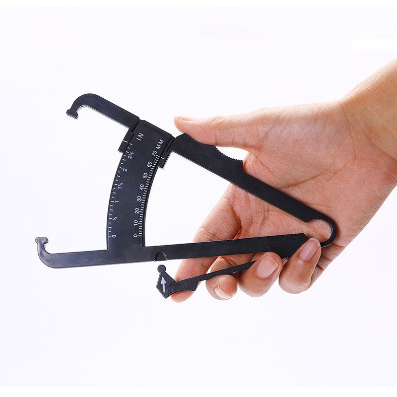 [USD 33.10] Fat card ruler body fat clip professional leather pleated ...