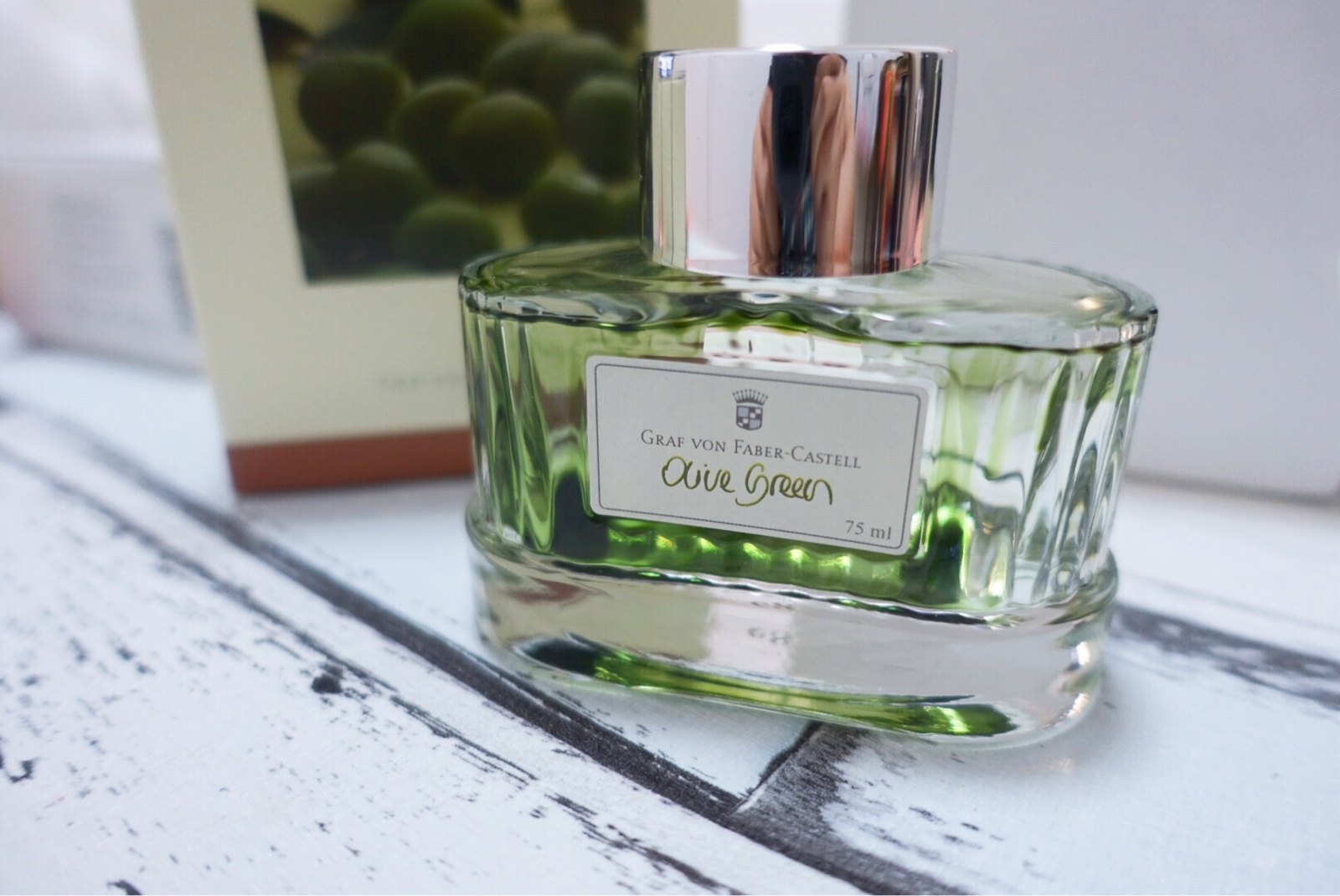 (Small Ink Cartridges Spot) Whiplaga Earl Grey Green Dry Brown Deep Sea Green Pen Split Ink