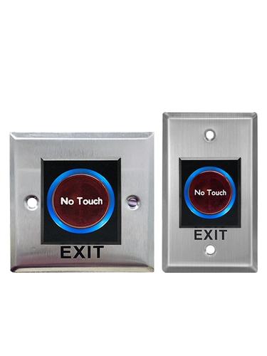 Инфракрасный сенсорный переключатель контроля доступа, кнопка открытия двери, бесконтактная дверь, самозакрывающийся датчик контроля доступа типа 86