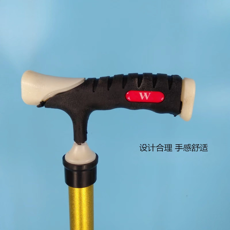 Gậy chống trượt, băng đông bắc, tuyết, gậy bốn chân, gậy đi bộ, gậy đi bộ, người già đi bộ ngoài trời, gậy đi bộ - Gậy / gậy