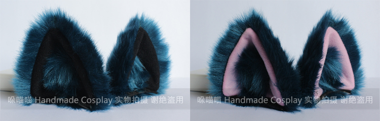 Anime nhân vật mũ đạo cụ biểu diễn cosplay sang trọng tùy chỉnh stereo tai mèo fox ear kẹp tóc cosplay 2b