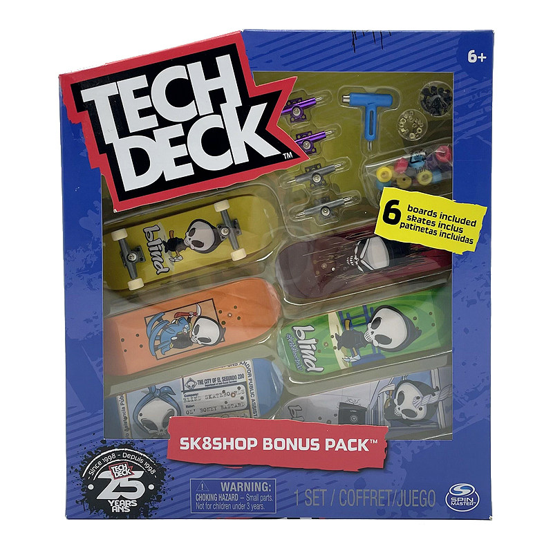 Креативные игрушки для детей tech deck专业手指滑板翻team可换轴承桥滑轮面板配件工具补充装 Sega toys