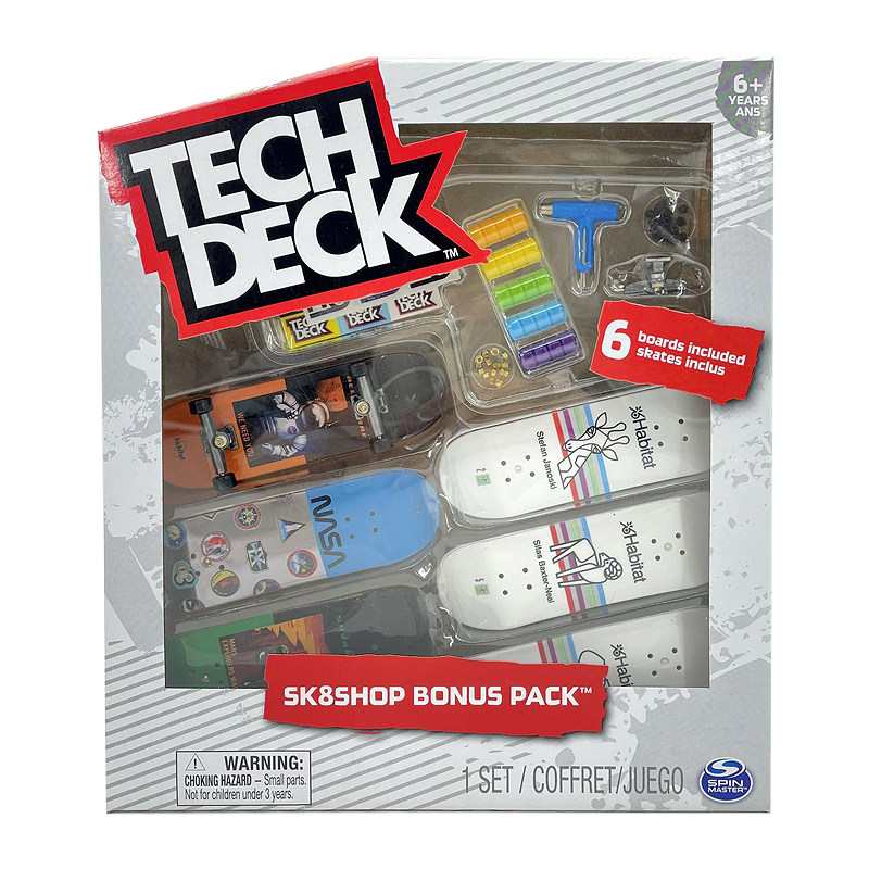 Креативные игрушки для детей tech deck专业手指滑板翻team可换轴承桥滑轮面板配件工具补充装 Sega toys