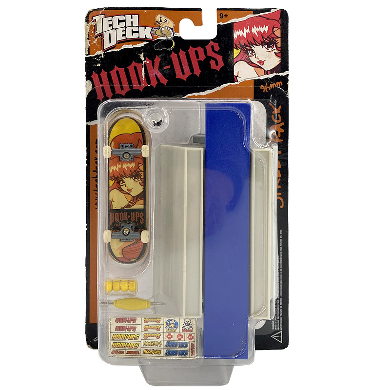 Креативные игрушки для детей tech deck fingerboard 合金支架手指滑板磨砂可换轮带道具套装 Sega toys