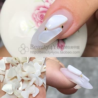 Dụng cụ làm móng tay joujou gió ngọc trai vỏ sò tự nhiên mảnh vỏ Yuan Yuani vỏ dày - Công cụ Nail vẽ hoa cọ bản