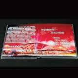 55 грамм длинного квадратного диска установленного CD DVD -коробки прозрачная одноподневатая коробка для хранения CD CD Box с мембраной можно вставить
