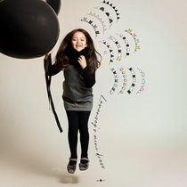 Leboon Jubilee girl sleeveless CUHK childrens clothing autumn and winter foreign air one-piece dress with small leather dress thickened with warm A-character dress