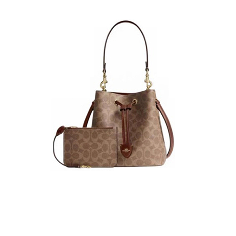 Rowan22 Drawstring Bucket Bag Women's Bag New Vintage Pattern Handbag Commuting Bag Fortune Bucket Single Shoulder Crossbody Underarm Bag Rowan22 Drawstring Bucket Bag Women's Bag New Vintage Pattern Handbag Commuting Bag Fortune Bucket Single Shoulder Crossbody Underarm Bag