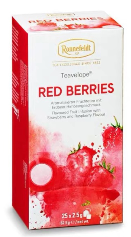 Germany imported RONNEFELDT RONNEFELDT tea bag Sweet Berry tea Red Berries