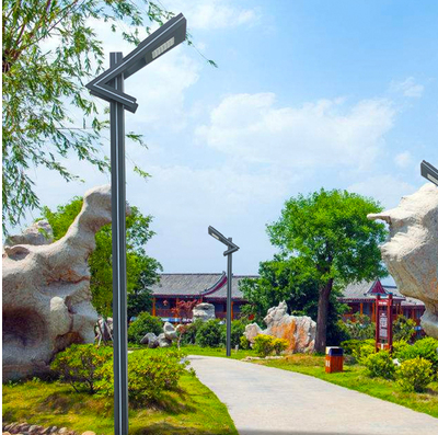 Outdoor landscape light aluminum profile garden light 3 meters waterproof villa area led solar street light garden rural lawn