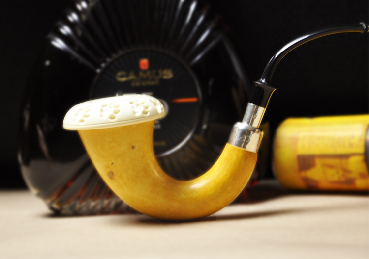 Turkey CPW Bubble Stone Plinth Tobacco Hopper Raw Stone Bullfighting Bowl African Hyacinth Double Silver Ring