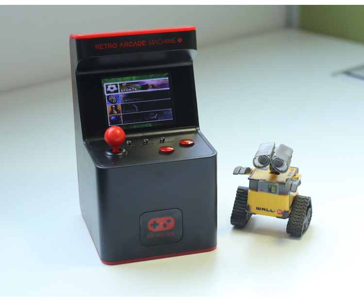 American dreamgear new mini arcade 300 trò chơi nhà MyArcade trò chơi máy rung nổ tay xbox