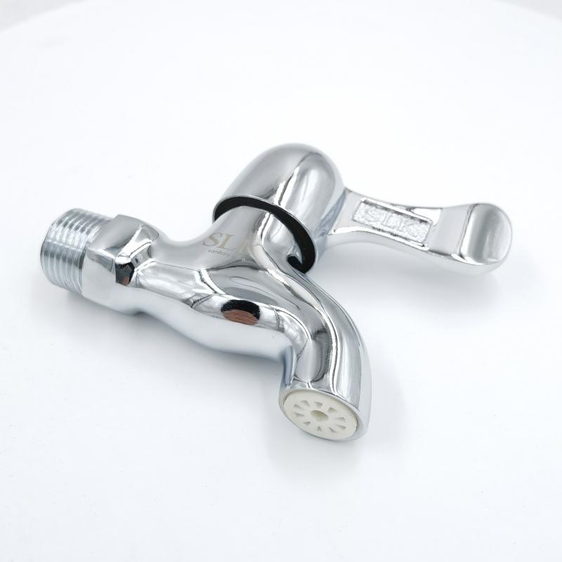 Shenlika SLK 4 points 9101 Copper quick opening single cold tap Quick-opening water nozzle Handwashing mop pool tap