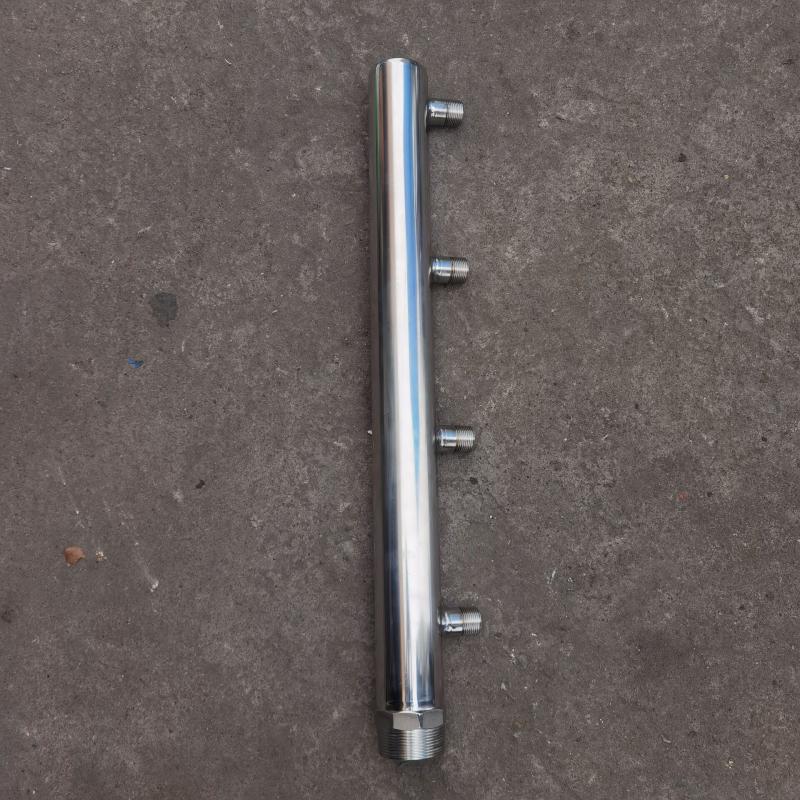 304 stainless steel water meter water distributor prefabricated table front dispenser pipe splitter tap water distribution pipe DN50