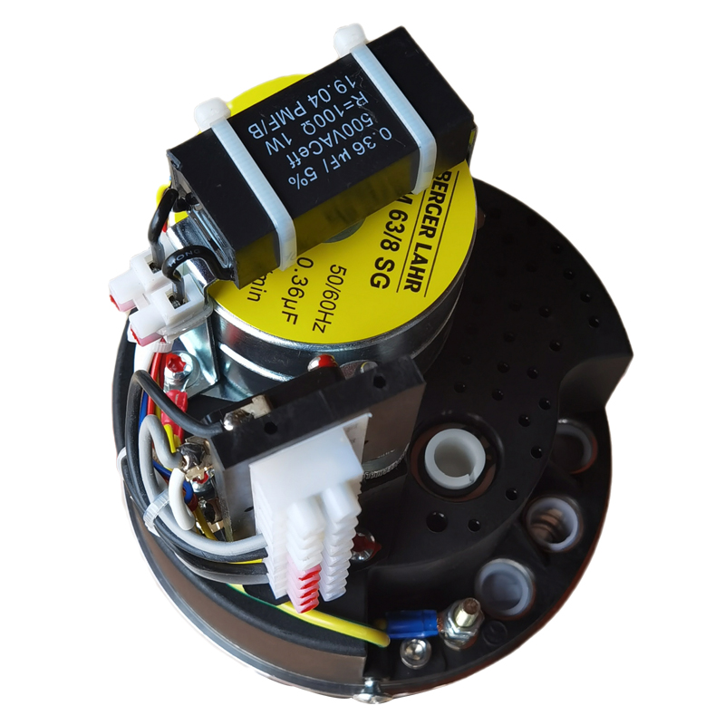 373-E07 electric actuator heat-conducting oil electric tee valve accessory printing and dyeing