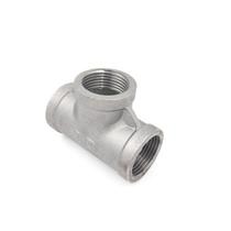 316 stainless steel three-way fitting internal wire three-way pipe three-way positive three-way steam internal three-way