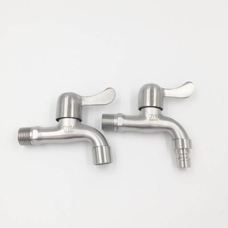 304 stainless steel water dragon fully automatic washing machine tap 4 with small water nozzle DN15 mop pool water nozzle