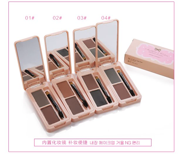 Etude House bột lông mày truy cập chính hãng không thấm nước và mồ hôi không nở hoa bút chì nhuộm lông mày kem kéo dài không trang điểm