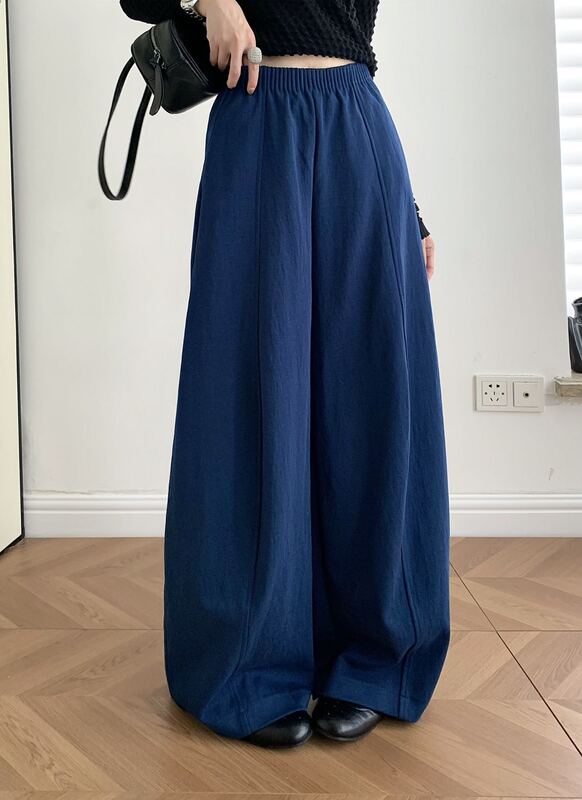 26 Autumn New Fashion Style, Stylish and Elegant Design, Super Cool Elastic Waist Turtle-Back Pants X15