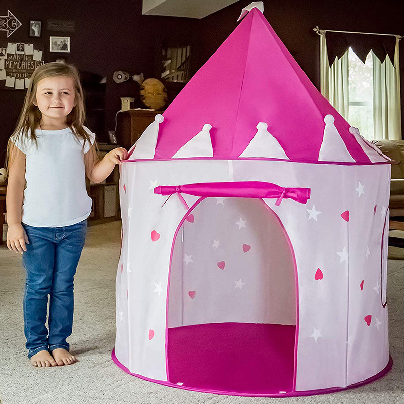 Children's tent Game House Room Nightlight Mongolia Bag Girl Castle Princess House Toy House Toy House Shine Tent
