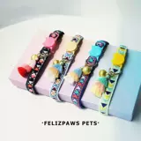 Этнический безопасный чокер, колокольчик с кисточками, ожерелье, аксессуар, домашний питомец, этнический стиль, кот