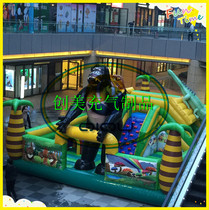 Inflatable water park inflatable gorilla inflatable castle mobile water park bracket inflatable pool