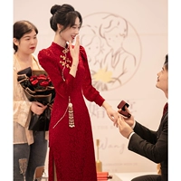 Бордовый лонгслив