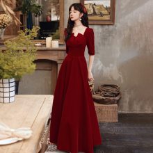Красное вечерние платье фото