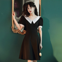 Dress small dress can usually be worn 2021 new summer banquet temperament birthday party dress small woman