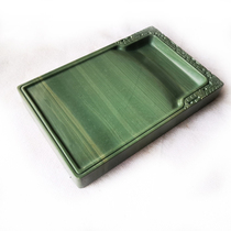Songhua inkstone table dripping pond inkstone writing room old pit original stone beginner grinding ink plate quick and easy to use the original Stone Inkstone inkstone