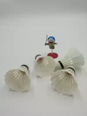 Factory direct sales Casio duck hair table fiber ball head resistant training ball 1 barrel 12 badminton