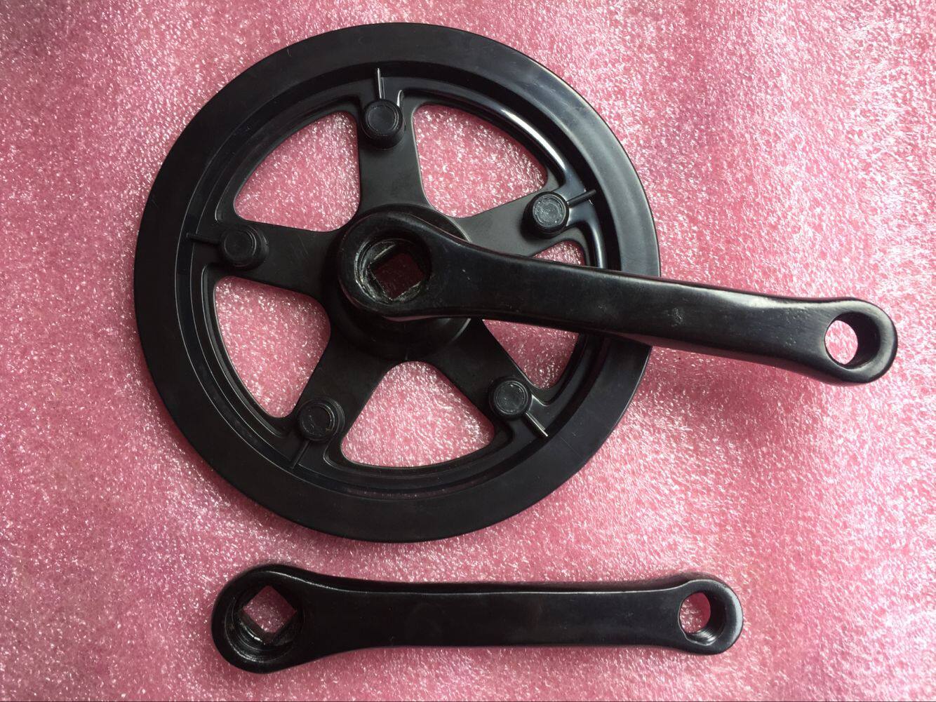 Children's car large fluted disc baby carrier large fluted disc roulette 36 teeth crank iron 127MM compatible with variable speed chain