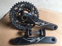 Wheel peak hollow one-piece tooth plate three-piece tooth plate tooth plate tooth number 40*30*22 tooth crank 170 10 speed tooth plate