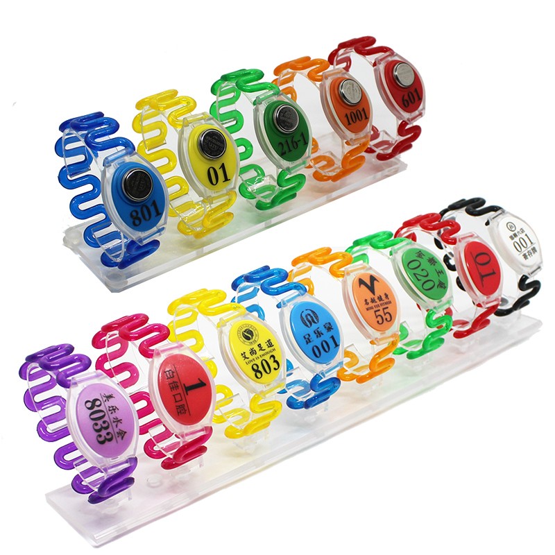 Sauna hand license plate number plate bathing induction lock bathroom gym swimming pool swimming pool foot bath silicone bracelet chip-Taobao