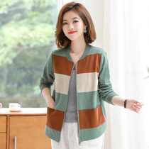 Young and medium Womens counters 40-year-old 50 mother Spring and Autumn new short coat fashion foreign clothes