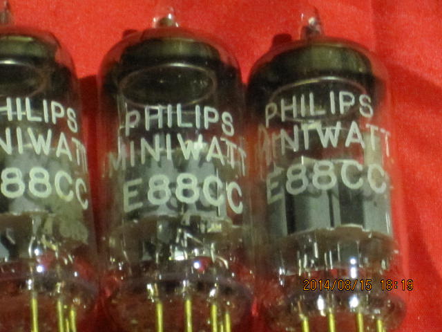 Brand new original imported Philips SQ gold feet E88CC vacuum tube MINWTT Generation 6DJ8