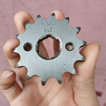 Motorcycle Mens CG125 Pearl River Happiness Pinion Small Chain Disc Rack 14T Pinion