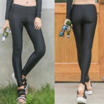 Sunscreen sports slim trousers tight swimming trunks hipster with swimwear men and women letter Beach black blue hot spring