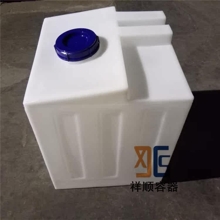 200L white plastic water tank square chemical dosing tank PE water supply oil storage tank Water treatment square bucket