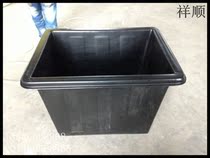 500L PE rolling plastic barrel 500 kg food grade turnover box with wheel to hold moving bucket at the bottom