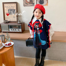 Han Edition Fashion Sweater Carvester 2022 Fall Girl Sweater Baby Yang Sweater sleeveless coat